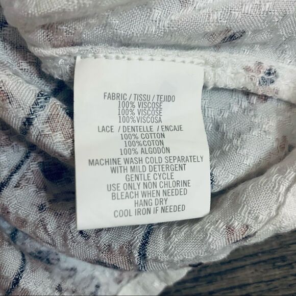 Rip Curl Off Shoulders Cropped Flare Sleeves Top - Picture 7 of 11